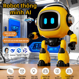 [PHIÊN BẢN NÂNG CẤP] Robot Al Tương Tác Thật Với Trẻ Em - Rèn Luyện Tư Duy Cho Bé - Phản Xa Nhanh Nhẹn