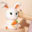 HL Bunny Piggy Bank Hình Hộp Tiết Kiệm Tiền Tượng Động Vật Thủ Công Hộp Tiết Kiệm Cho Kệ Nhà Để Bàn Phòng Ngủ Quà Tặng Sinh Nhật LMWU