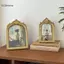GCDHome Khung Ảnh Vintage, Khung Ảnh Trang Trí Công Sở Cổ Để Để Để Bàn Hoặc Treo Tường, Khung Ảnh Vàng Để Trang Trí Tường, Vàng HOT