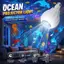 Mini Ocean World Chiếu Đèn E27 Đầu Đèn Xoay Đèn Flash Cho Tiệc Ngày Lễ Trang Trí Tường Nhà