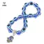 2021 Charm Blue Luy Vòng Tay Hạt Thủy Tinh Lắc Tay Nam Nữ Món Quà Trang Sức [Mina]