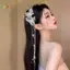 < Honeyba > Kẹp Tóc Đính Hạt Bướm Dài Cho Nữ Tính Khí Cổ Tích Công Chúa Ngọt Ngào Kẹp Tóc Thời Trang Phụ Kiện Tóc Đẹp