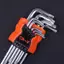 Ge 9 Chiếc Torx Star Cờ Lê Bộ Allen Chìa Khóa Lục Giác Cờ Lê Đầu Kép Loại L Tuốc Vít Ngôi Sao Dụng Cụ Sửa Chữa Tay Cho DIY Sửa Chữa Nhà n
