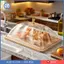 Khay trưng bày phục vụ thực phẩm Giá đỡ bánh Cupcake chống bụi Giá đỡ bánh trái cây để trưng bày cửa hàng, nhà hàng, Buffet thực phẩm, đám cưới