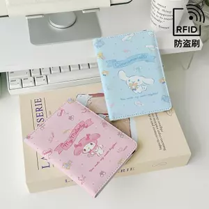 Bìa da Pu để hộ chiếu K270 - Bao Đựng Hộ Chiếu Hình Nhân Vật Sanrio Dễ Thương – Ví Da Bảo Vệ Passport Tiện Lợi
