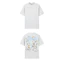 Cặp Đôi Hoa Đôi Mũi Tên In 100% Cotton Cao Cấp Áo Thun Nữ Rời Top 0628