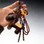 # HB # Y2K Vintage Da Pony Túi Charm Ngựa Năm Linh Vật Móc Khóa Đa Năng Móc Khóa Mặt Dây Chuyền Móc Khóa Treo Chìa Khóa Trang Trí Quà Tặng Năm Mới.