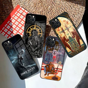 BK-1 Game Dark Souls Ốp Lưng Điện Thoại Iphone 15 14 12 11 13 Pro Max Mini X 8 Xr Xs 7 Puls Vỏ Kính