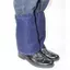 Vỏ bảo vệ chân hàn chống mài mòn Vải Denim sợi chống bụi bẩn trên đầu gối Dây chống cháy Quần legging bảo vệ giày