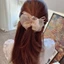 Phong Cách Hàn Quốc Gạc Nơ Kim Cương Giả Scrunchy Tóc Lười Cảm Giác Đầu Hoa Thời Trang Sang Trọng Dây Buộc Thấp Đuôi Ngựa Bóng Tóc Nhẫn