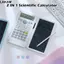 Máy tính khoa học LAKAM với Notepad LCD, Máy tính toán di động 12 chữ số, Học sinh bảng viết tay 2 TRONG 1 có thể gập lại đa chức năng
