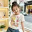 Bé gái (90-160) Áo thun mỏng kiểu dáng mới mùa hè