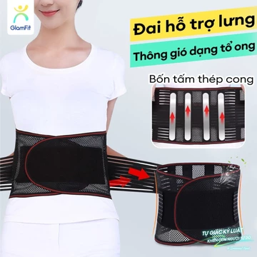 Dây đeo hỗ trợ lưng,Đai hỗ trợ giảm đau lưng,Đai Lưng Bảo Vệ Cột Sống Thoát Vị Chống Đau Lưng