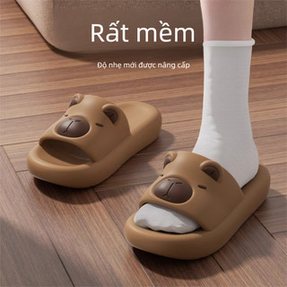 Dép Capybara cho bé – Dép đi trong nhà và đi biển EVA mềm mại, chống trơn trượt dễ thương