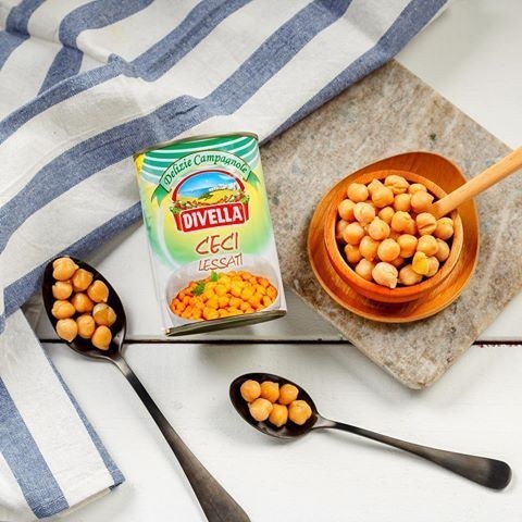 Đậu Gà (Ceci) Divella Lon 400G
