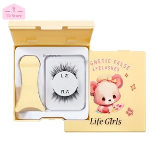 Mi Giả Nam Châm Tái Sử Dụng Life Girls Kèm Nhíp Đeo - Không Keo, Tiện Lợi