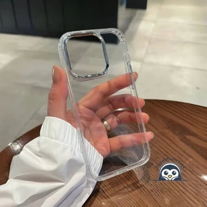 Ốp Điện Thoại Trong Suốt Cho Redmi Note 15 Pro Plus 15R 15 15C 15A A7 A5 R70 R70M K90 Pro Max K80 Ultra Turbo 5 Max 4 3 Pro 5G 4G Vỏ Mạ Khung Camera Vỏ Mềm Chống Sốc