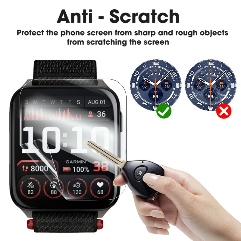 Phim Hydrogel HD Tự Chữa Bệnh - Tấm Bảo Vệ Màn Hình Bền Đẹp Cho Đồng Hồ Garmin Venu X1 - Phim Bảo Vệ Độ Cứng 9H​