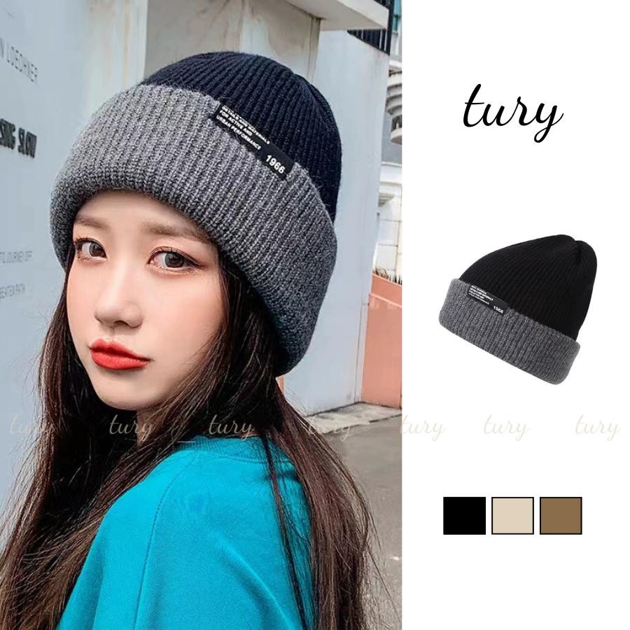 Nón Len Unisex Nam Nữ - Tury - Mũ Len Trơn Dệt Kim - NL025