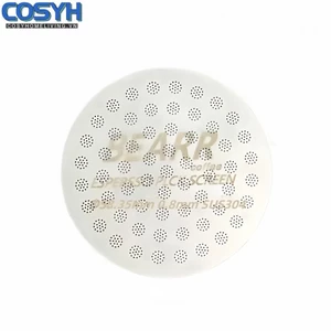<cosyh>0 8MM Stainless Steel Espresso Puck Screen for Portafilter Basket Sizes 51 53 58