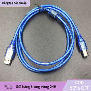 Dây Cáp Kết Nối Máy In Cổng USB, Có Cục Chống Nhiễu, Dài 1,5M Đến 3M, Tín Hiệu Ổn Định, Chất Lượng Cao, Dùng Cho Nhiều T