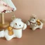 Móc khóa ngựa sang trọng DUSKGLOW, Mặt dây chuyền ngựa sang trọng tóc dài Yuanbao Pony, Mặt dây chuyền túi ngựa mềm 10cm