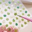 FAVORITEGOODS 24 tờ / bộ Nhãn dán móng tay, Nhãn dán cốc DIY hoạt hình, Đề can làm móng tay đa chức năng tự dính thời trang để trang trí móng tay nghệ thuật