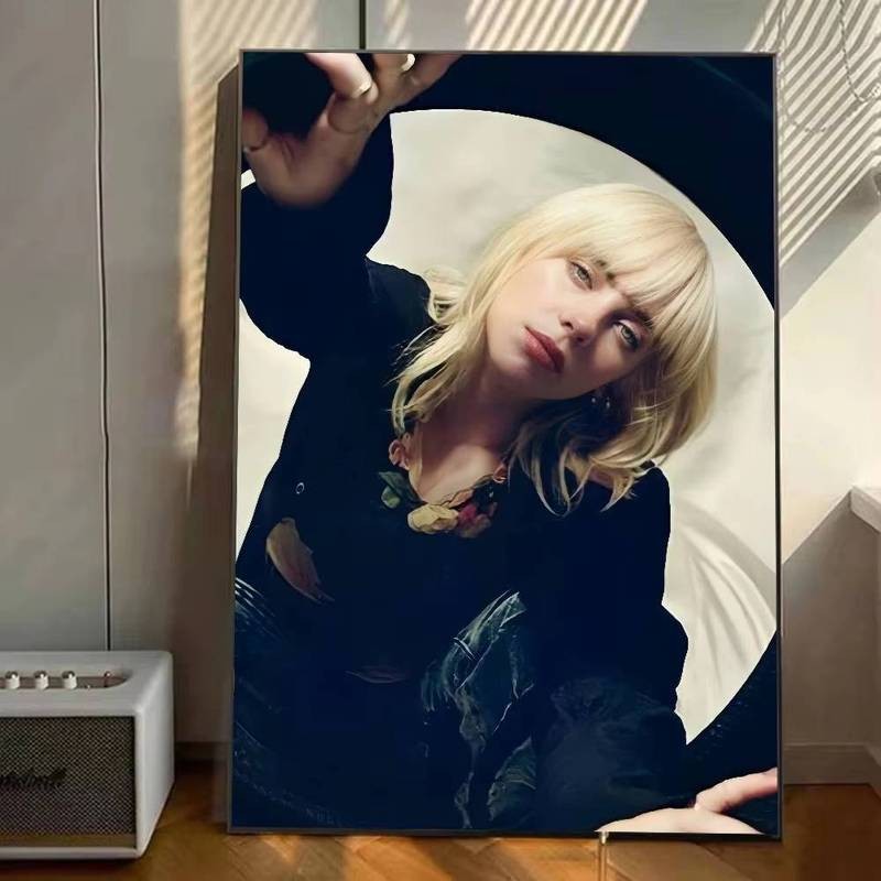 Hit Me Hard Billie Eilish Poster Gallery Canvas In Trang Trí Nhà Phòng Khách