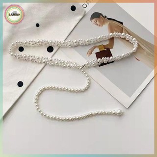 Thắt lưng ngọc trai và pha lê dành cho bé gái từ 60-100cm, phù hợp đám cưới