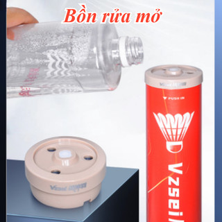 Máy Hấp Cầu Lông Cầm Tay - Thiết Kế Nhỏ Gọn, Có Thể Sạc Lại, Phù Hợp Mọi Người Chơi