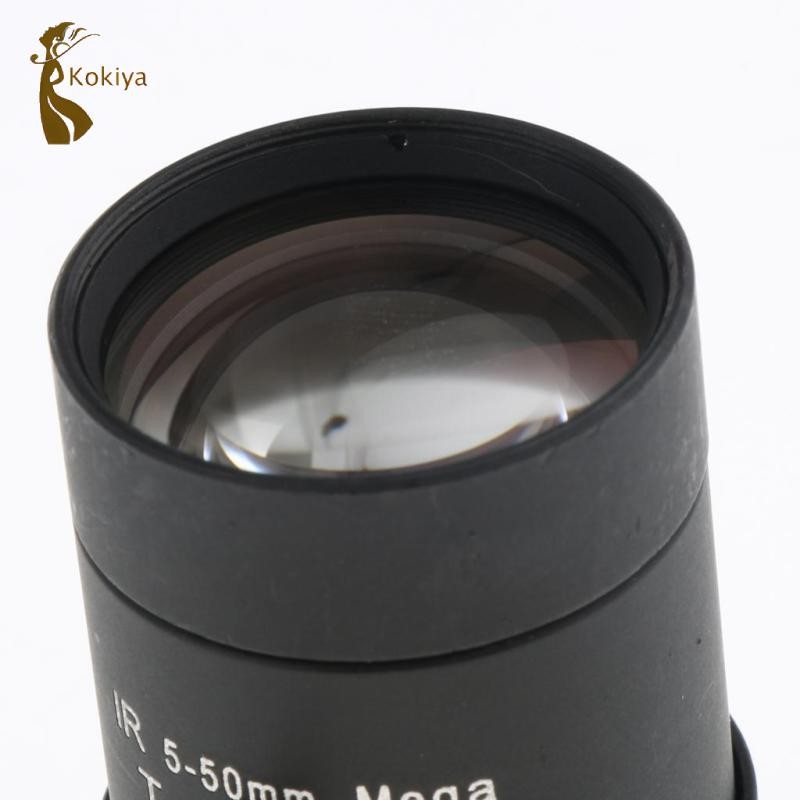 Kokiya 5mm-50mm 1 / 3 "Hướng dẫn sử dụng ống kính Iris CS gắn cho