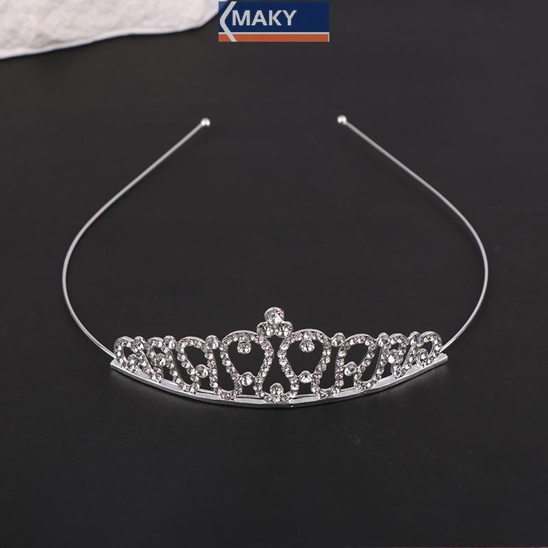 Onetimingcool Nữ Mới Gió Ngọt Ngào Công Chúa Tiara Tiệc Sinh Nhật Vương Miện Cho Đảng Trang Trí Vương Miện VN