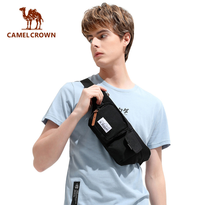 CAMEL CROWN Túi Đeo Chéo Ngực/Hông/Thắt Lưng Dung Tích Lớn Đa Năng Siêu Nhẹ Thích Hợp Mang Đi Du Lịch Cho Nam Và Nữ