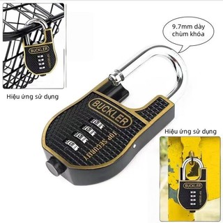 AIMVUKES khóa mật mã 4 số cao cấp Blucker, chống cắt, chống nước, chống trộm, an toàn, cho nhà cửa, nhà kho