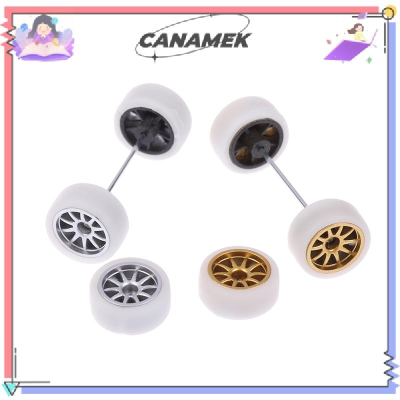 CANAMEK 1: 64 Bánh Xe Mô Hình Bánh Xe Đua Cao Su Lốp Xe Mô Hình Bánh Xe Ô Tô Linh Kiện Sửa Đổi Xe Đồ Chơi RefitCar Phần CSF