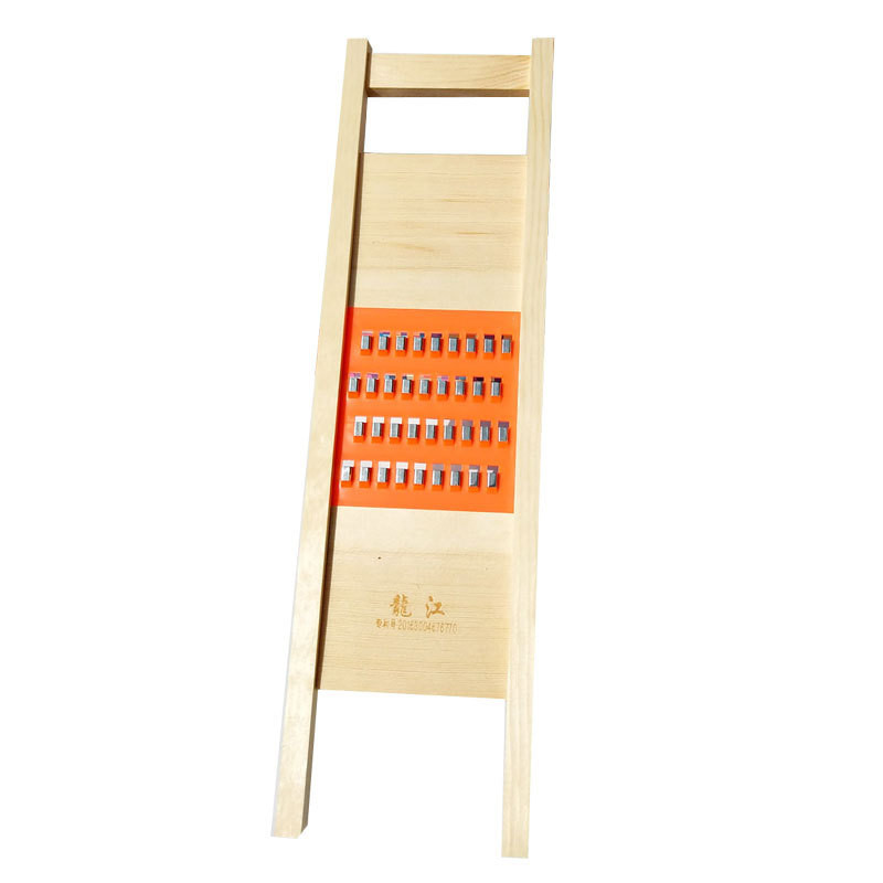 Máy cắt rau Máy bào Mulongjiang Củ cải Dưa chuột Grater Grater Grater Hướng dẫn sử dụng Khoai tây