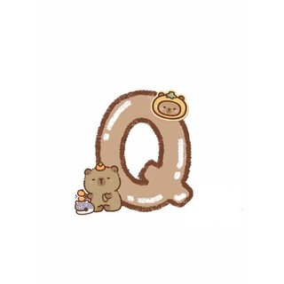 Móc khóa chữ CAPYBARA sIÊU CUTE làm quà tặng cho người bạn yêu thương