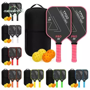 CATMALLER88 Mái Chèo Pickleball, Bộ Vợt Bóng Pickleball Sợi Carbon 16MM, Bề Mặt Mờ Bền Nhẹ T700 Đồ Chơi Chuyên Nghiệp
