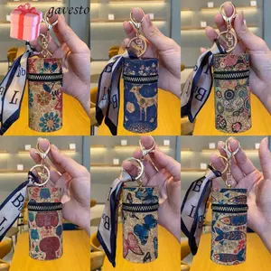 Túi Son Môi Mini GAVESTO, Ví Đựng Tiền Xu In Hình Di Động PU, Phong Cách Tiền Cũ Tinh Tế Vintage Nhẹ Sang Trọng Túi Tai Nghe Đa Năng