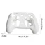 Yoo Protector Case cho Bộ điều khiển hơi nước 2 Bộ điều khiển chơi Game Vỏ silicon Tay cầm trò chơi Chống trầy xước Da