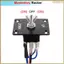 Vị trí 6 chân tạm thời (BẬT) -Off- (BẬT) Công tắc đảo ngược phân cực lên / xuống Rocker Công tắc chuyển đổi Nhựa đen, Kim loại