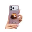 Thích hợp cho Apple 17PM Vỏ điện thoại DIY Luxury Full Diamond 16pm Vỏ bảo vệ Kim cương cao cấp 17pro Mèo con ba chiều