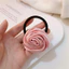 Pháp Satin Hoa Hồng Dây Buộc Tóc Đuôi Ngựa Dây Buộc Tóc Tính Khí Ngọt Ngào Cá Tính Retro Cao Cấp Cao Cấp Dây Buộc Tóc Phụ Kiện Tóc