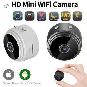 Camera không dây WiFi Mini DV HD 1080P Máy quay IR Tầm nhìn ban đêm Góc rộng TF