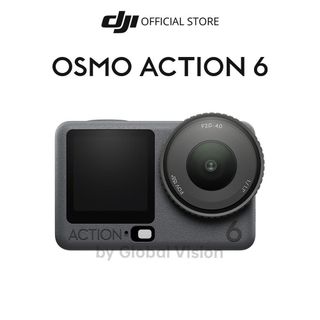 DJI Camera Hành Động Osmo Action 6 - Video 8K, Cảm Biến Vuông 1/1.1, Bộ Nhớ 50GB, Khẩu Độ Biến Thiên f/2.0 - f/4.0