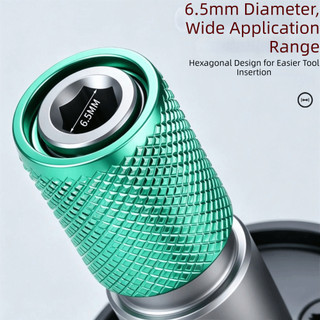 Bộ chuyển đổi máy khoan điện SENRTY, Đường kính 6,5mm Kích thước ổ đĩa 1 / 2 inch Phụ kiện chuyển đổi công cụ điện, Gia công chính xác Kích thước ổ đĩa 3 / 8 inch Bộ chuyển đổi giao diện đa năng