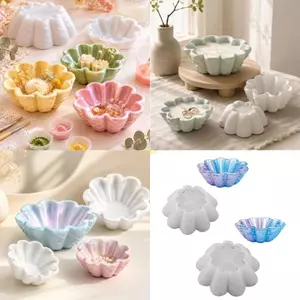 Flgo Dễ Sử Dụng Khuôn Silicon Hoàn Hảo Cho Món Ăn Trang Sức Tự Chế Và Miếng Trang Trí Với Họa Tiết Ren Thời Trang
