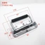 Tay cầm lò xo bằng thép không gỉ 304 Tay cầm di động Hộp công cụ Tay cầm có thể gập lại Hộp thiết bị công nghiệp Tay cầm OMQC