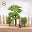 CANAMEK Mô Phỏng Cây Xanh Mini Mô Hình Nhà Búp Bê Đường Sắt Cảnh Đường Phố Trang Trí Đồ Trang Trí Nhà Búp Bê Micro Phong Cảnh Vườn Trang Trí CSF