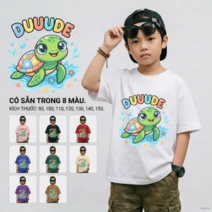 Áo thun bé trai từ 2-12 tuổi Hút ẩm tốt Vải mềm mại